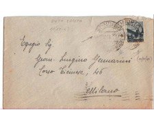 1943 - REPUBBLICA - LBF/667 - SONDRIO - BUSTA  CON DATA ANTICIPATA