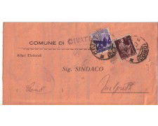 1947 - REPUBBLICA - LBF/750 CIVATE (C09 PIEGHEVOLE AFFARI ELETTORALI PER MALGRATE