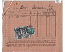 1951 -REPUBBLICA - LBF/792 - ERBA (CO) MODELLO TASSAZIONE CUMULATIVA