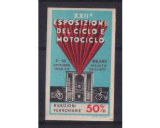 ITALIA - 1940 - LOTTO/1763 - CICLO E MOTOCICLO
