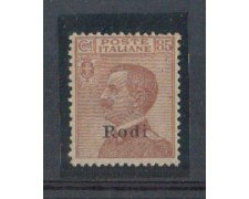 EGEO/RODI - 1922 - LOTTO/3214 - 85c. BRUNO - T/L