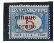 TRENTO E TRIESTE - LOTTO/3486A - SEGNATASSE
