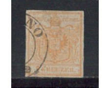 1850 - LOTTO/3491 -  AUSTRIA - 1k. ARANCIO USATO