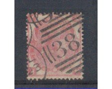 1867 - LOTTO/3534 - GRAN BRETAGNA - 3p. ROSA TAV. 10