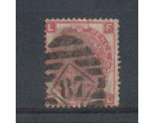 1867 - LOTTO/3535 - GRAN BRETAGNA - 3p. ROSA - TAV. 8