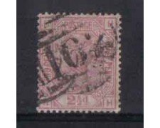 1875/80 - LOTTO/3545 - GRAN BRETAGNA - 2,5p. ROSA - TAV. 3