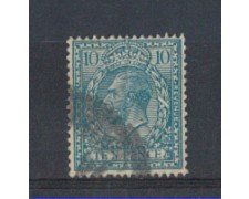 1924 - LOTTO/3558 - GRAN BRETAGNA - 10p. AZZURRO - USATO