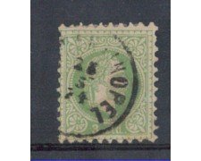 1867 - LOTTO/3693A - AUSTRIA LEVANTE - 3 Sld. VERDE