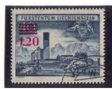 1952 - LOTTO/3800 - LIECHTENSTEIN - CHIESA DI BENDEN