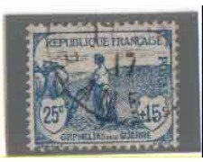 1917/19 - LOTTO/FRA151U - FRANCIA - PRO ORFANI DI GUERRA - USATO