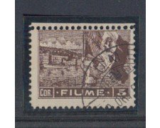 1919 - LOTTO/4111 - FIUME - 5 Cor. BRUNO USATO