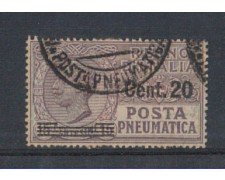 1924 - LOTTO/REGPN6UA - REGNO - 20su 15c. POSTA PNEUMATICA USATO