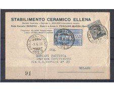 1928 - LOTTO/507 - AMBULANTE ROMA/TORINO