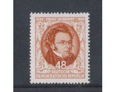 1953 - LOTTO/5155 - GERMANIA ORIENTALE - F. SCHUBERT