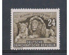 1953 - LOTTO/5156 - GERMANIA ORIENTALE - 24p. ZOO DI LIPSIA