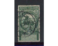 1911 - LOTTO/REG93U - REGNO - 5+5c. UNITA' D'ITALIA USATO