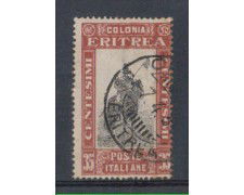 1930 - LOTTO/ERIT160U - ERITREA -  35c. PITTORICA - USATO