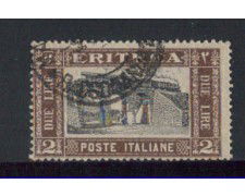 1930 - LOTTO/ERIT162U - ERITREA -  2 LIRE PITTORICA - USATO