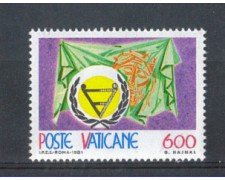 1981 - LOTTO/5820 - VATICANO - ANNO INTERNAZ. DISABILI - NUOVO