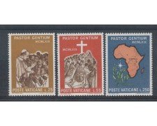 1969 - LOTTO/5923 - VATICANO - VIAGGIO IN AFRICA 3v.