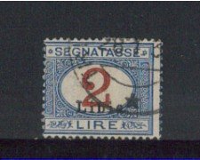 LIBIA - 1915 - LOTTO/603 - 2 LIRE SEGNATASSE - USATO