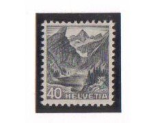 1936 - LOTTO/879  - SVIZZERA - 40c. GRIGIO VEDUTE - NUOVO