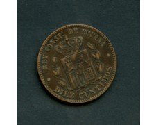 1878 - LOTTO/M16154 -SPAGNA - 10 CENTIMOS   ALFONSO XII°
