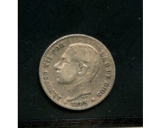 1885 - LOTTO/M16155- SPAGNA - 50 CENT. ARGENTO ALFONSO XII°