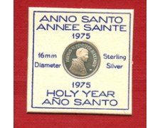1975 - LOTTO/M23785 - ITALIA - ANNO SANTO MEDAGLIETTA IN ARGENTO