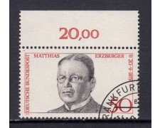 1975 - GERMANIA FEDERALE - MATTHIAS ERZBERGER - USATO - LOTTO/31478U