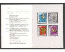 1994 - SVIZZERA - LOTTO/43466F - PRO PATRIA ARTIGIANATO 4v . NUOVI - FOLDER
