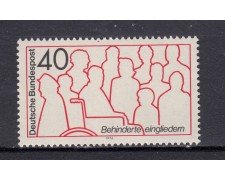 1974 - GERMANIA FEDERALE - DIVERSAMENTE ABILI - NUOVO - LOTTO/31505