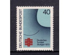 1973 - GERMANIA FEDERALE - FESTIVAL DI GINNASTICA - NUOVO - LOTTO/31519