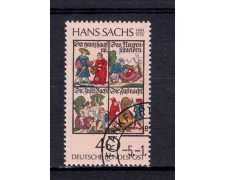 1976 - GERMANIA FEDERALE - HANS SACHS - USATO - LOTTO/31474U