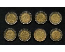 2009 - UNIONE ECONOMICA - LOTTO/M47530 - INSIEME DI 8 MONETE DA 2 EURO DIVERSI STATI