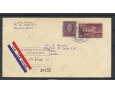 1947 - CUBA  - LOTTO/41748 - BUSTA PER VIA AEREA DALL'AVANA PER L'ITALIA