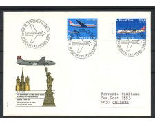 1972 - SVIZZERA - LOTTO/41612 - VOLO SPECIALE SWISSAIR  GINEVRA NEW YORK