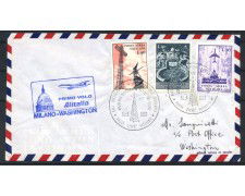 1972 - VATICANO - LOTTO/41614 -  PRIMO VOLO ALITALIA  MILANO  VASHINGTON 