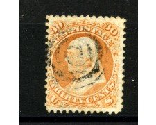 1861 - STATI UNITI - LOTTO/41517 - 30 CENT.  B. FRANKLIN - USATO