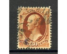 1888 - STATI UNITI - LOTTO/41522 - 30 CENT.  A.HAMILTON - USATO