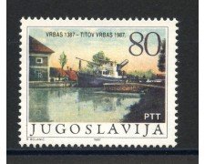 1987 - JUGOSLAVIA - LOTTO/38426 - CITTA' DI TITOV VRBAS - NUOVO
