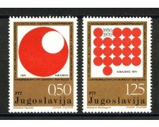 1971 - JUGOSLAVIA - AUTOGESTIONE 2v. NUOVI - LOTTO/34791