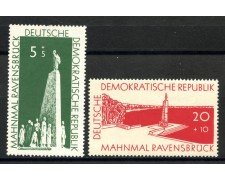 1957 - GERMANIA DDR - GIORNATA DELLA LIBERAZIONE 2v. - NUOVI - LOTTO/36118