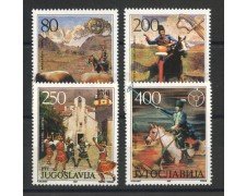 1987 - JUGOSLAVIA - LOTTO/38430 - GIOCHI POPOLARI 4v. - NUOVI