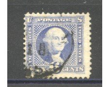 1869 - STATI UNITI - LOTTO/40830 - 6 Cent. OLTREMARE - USATO