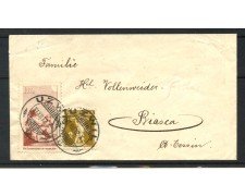 1912 - SVIZZERA - LOTTO/40300 - 10 Rp. PRECURSORE PRO JUVENTUTE  SU BUSTA 