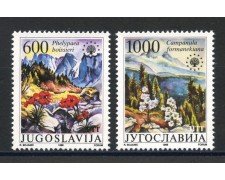 1988 - JUGOSLAVIA - LOTTO/38443 - PROTEZIONE AMBIENTE 2v. - NUOVi