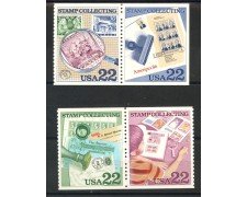 1986 - STATI UNITI - ESPOSIZIONE AMERIPEX 4v. - NUOVI - LOTTO/35703