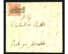 1859 - REGNO DI SICILIA NAPOLI - LOTTO/41046 - 2 GRANA SU LETTERA PER PAOLA