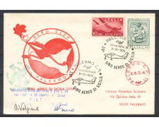 1976 - REPUBBLICA - LOTTO/40325 - 28° GIRO AEREO DI SICILIA - BUSTA VIAGGIATA